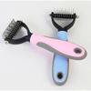 Pet Knot Combs Hair Brush Trimming Dematting Hair Remover Grooming Massage Tool for Cat Dog Hair Shedding Doubleside Beauty Tool