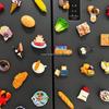 3D Stereoscopic Food Toy Refrigerator Magnet - Creative Decorative Magnetic Sticker