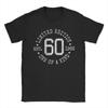 Limited 60 Edition 1966 60th Birthday T Shirt Unisex Unisex Pure Cotton Tshirt Crew Neck Tee Shirt Short Sleeve Clothes