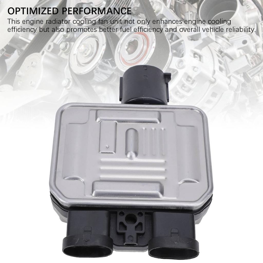 Radiator Cooling Fan Control Module Efficient LR100364 Replacement for LR2 Freelander 2 Discovery Sport