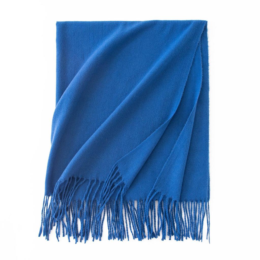 Cashmere Feel Scarf Autumn and Winter Korean Imitation Cashmere Girls High End Shawl Warm Scarf