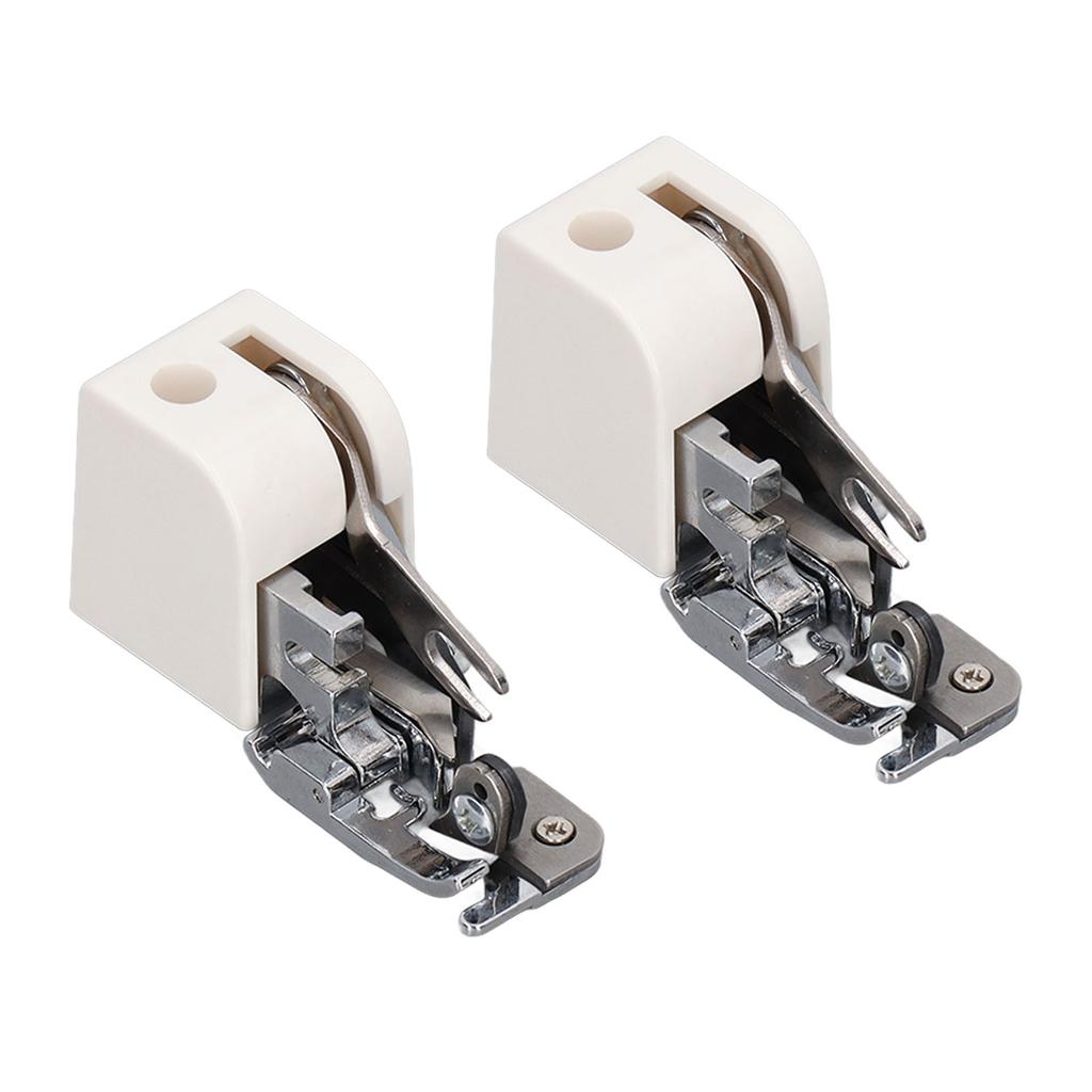 2 шт. прижимная лапка для бокового резака, профессиональная прочная и долговечная прижимная лапка для шитья с низким хвостовиком