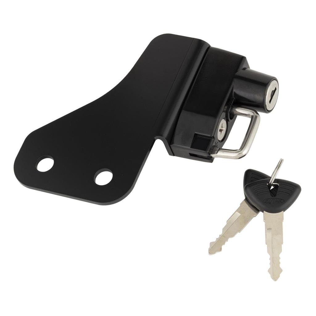 Kijima Motorcycle Parts Helmet Lock Holder, Steel, Anti-Theft, for DUCATI Superbike Panigale 1199/S/1299/S/899/959 (HDC-05007)