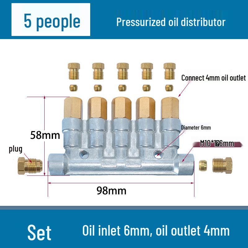 DF1400 Pressurized Grease and Oil Manifold Distributor