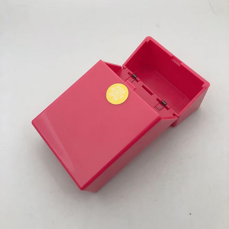 Small Size Storage Box Idol Photo Card Holder Desktop Sticker Stationery Orangizer Container Flip Lip Drawer Classification Box