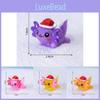 Christmas Resin Micro Landscape Decor Cute Hexagonal Dragon Crystal Snowball Miniature Ornament