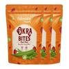 Fabeato Peri Peri Okra Chips |Vacuum Fried |Gluten Free | Vegan Friendly Snack | Trans Free | Vegetable Chips – (Pack of 3 X 30g)