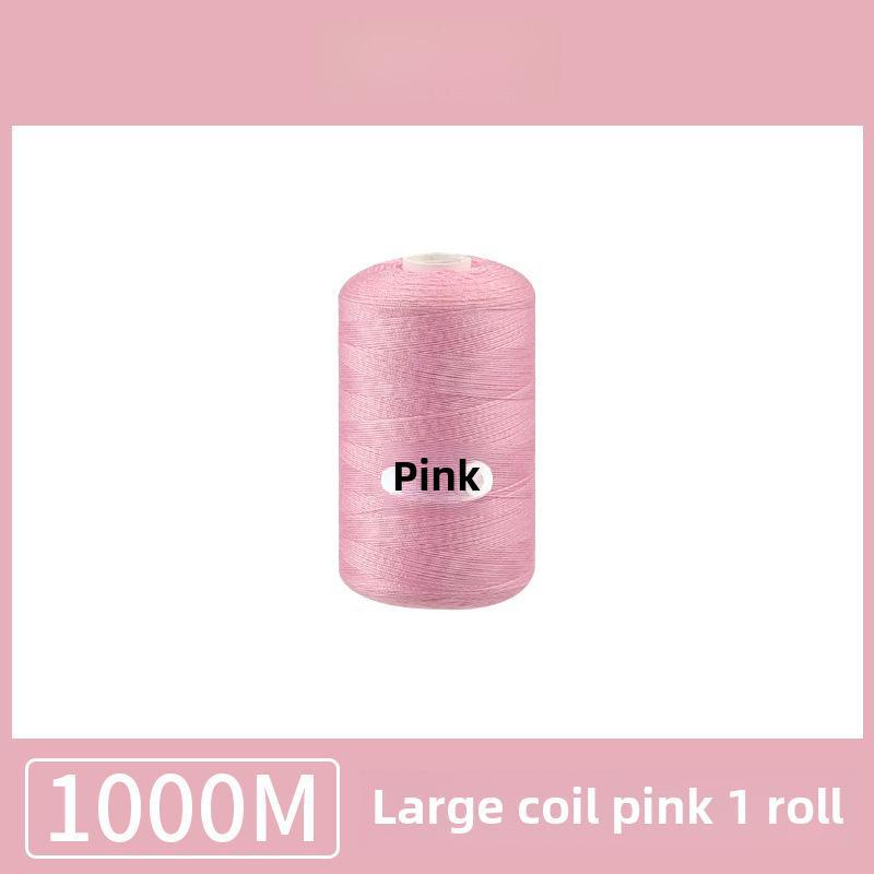 1000 ярдов ниток для бытового шитья: Полиэстер, цветная ручная работа, тонкая катушка