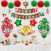 Christmas Ornament Balloon Set Christmas Merry Ornament Balloon Bell Aluminum Film Balloon Set