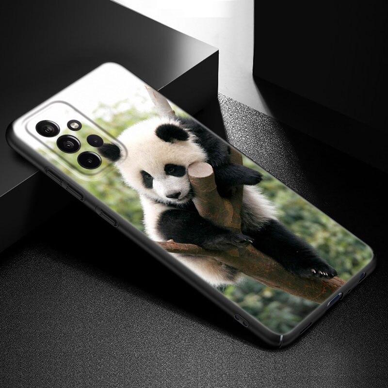 Чехол для телефона с китайским медведем и пандой для Samsung Galaxy A21 A30 A50 A52 S A13 A22 A32 A33 A53 A73 5G A11 A12 A31 A51 A70 A71 A72