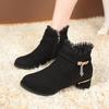 Fashion 2025 New Women Boots Luxury Casual Zipper Ankle Boots for Women Trend Fashion Platform High Heel Shoes Women Zapatos De Mujer
