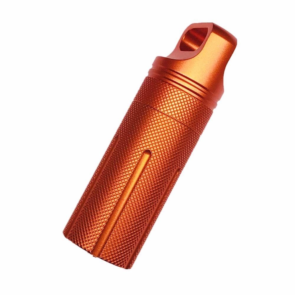 Keychain Dry Bottle Hike Box Medicine Case Capsule Container First-Aid Canister Pill Box Seal Tank