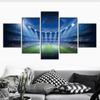 5 шт. Лига Чемпионов, футбольный стадион, 5 шт., картины, искусство, HD печать, современный абстрактный настенный постер, декор комнаты, холст