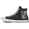 Chuck Taylor All Star Удобные и Универсальные Высокие Эспадрильи Унисекс Черно-Белые