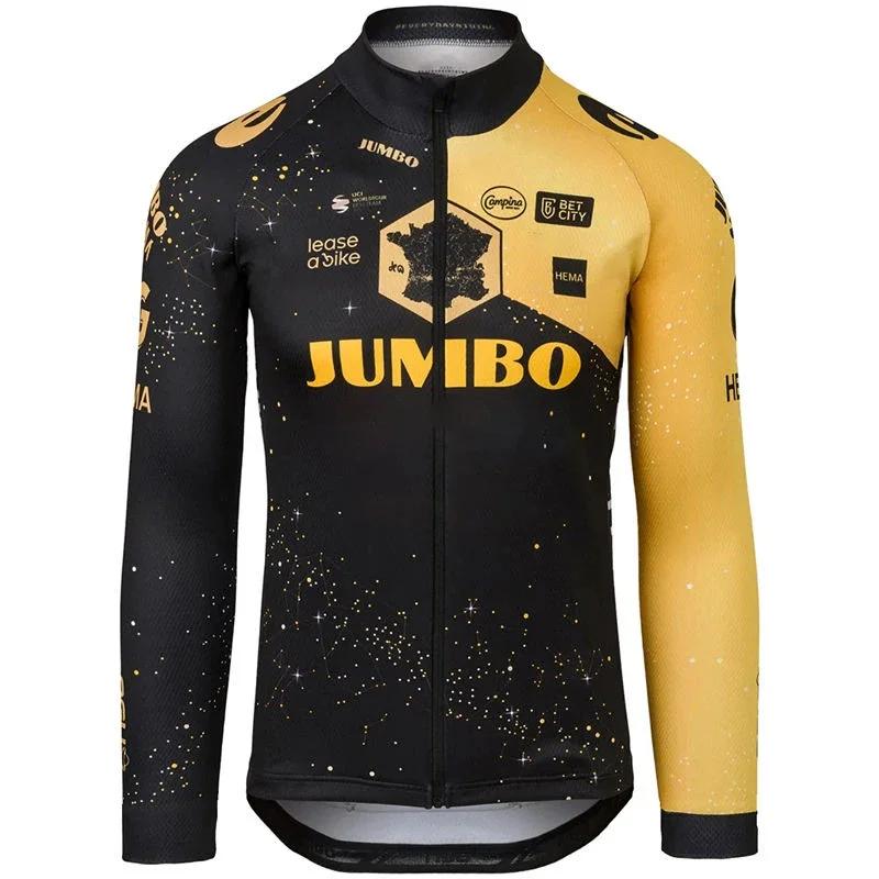 2026 Jumbo Новые Профессиональные Велосипедные Майки Весна Осень Мужские MTB Одежда для Велоспорта С Длинным Рукавом Велосипедная Одежда Велосипедная Форма Комплект Велосипедных Маек