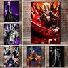 Japanese Anime Wall Art Picture BLEACH Canvas Painting Kurosaki Posters Prints for Living Room Boys Bedroom Home Decoration No Frame