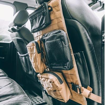 1 шт., сумка для хранения спинки сиденья Molle, тактический органайзер для автомобильного сиденья с чехлами, спинка автомобильного сиденья, многофункциональный рюкзак плюс сумки для подвесных аксессуаров