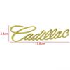 3D Metal Letter Car Tail Sticker Fender Side Trunk Badge For Cadillac Escalade ATS BLS CTS CT4 CT5 CT6 EXT STS SLS SLR SRX XLR AHI1