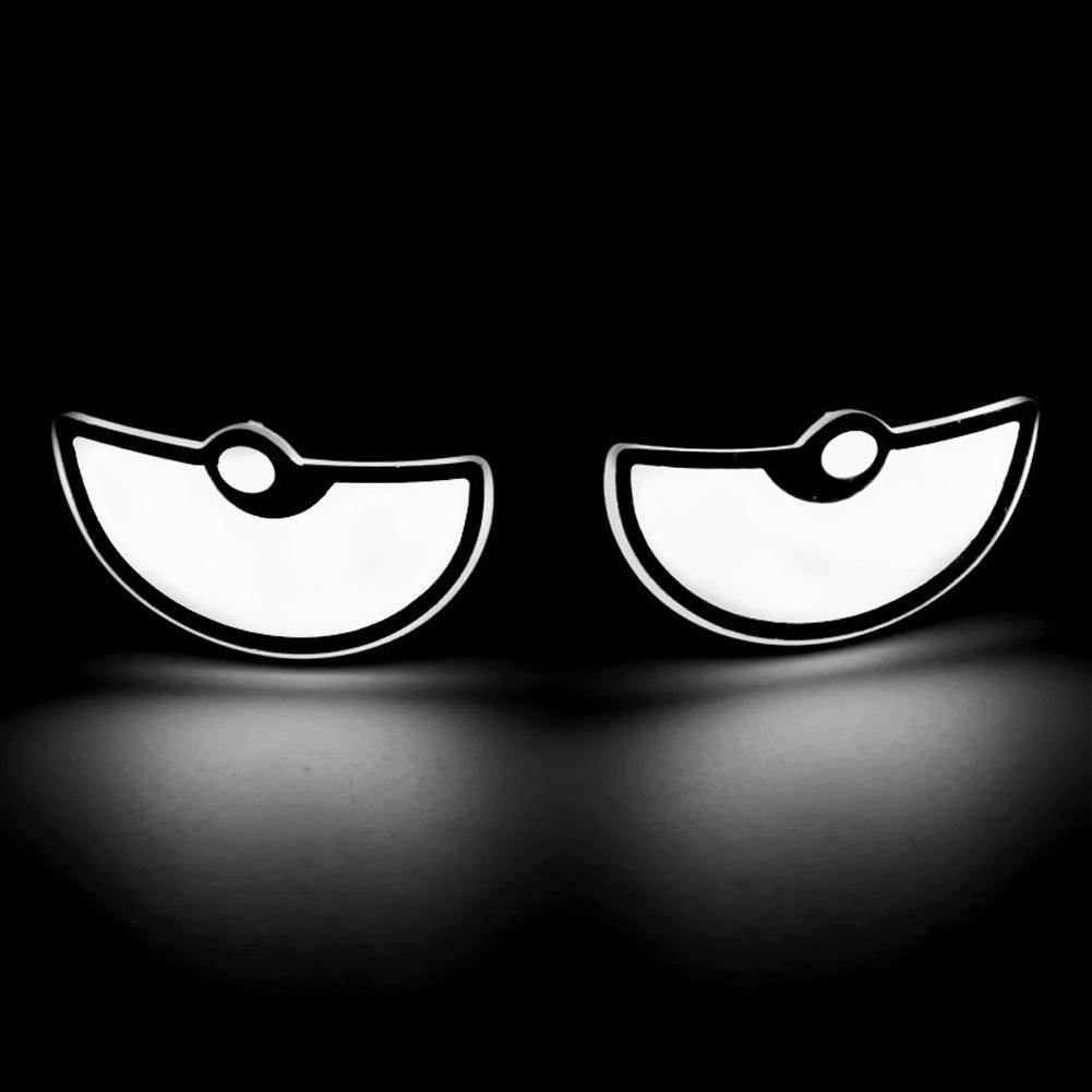 2 шт. светодиодные фонари для мотоцикла Devil'Eyes, фары Demon Eyes, линзы для мини-проектора мотоцикла, указатели поворота, декоративные огни для автомобиля