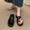 Mezzanine Roman Slippers Women's Outer Wear Summer New Fashion Casual Cool Slippers Thick-soled Flip-flops Women