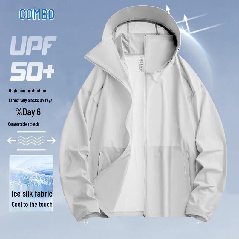 Мужская куртка Konbo с защитой от солнца UPF50+ из ледяного шелка