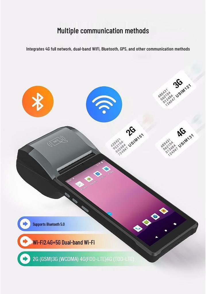 Терминал сбора данных (ТСД) с RFID, быстрой зарядкой, сканированием штрих-кодов и обработкой медицинских отходов