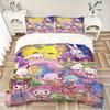 3pcs Sanrio's Mid-Autumn Festival Print Cover Set Ultra Soft, Breathable, and Comfortable Bedding with Stylish Design for Bedroom and Guest Room
