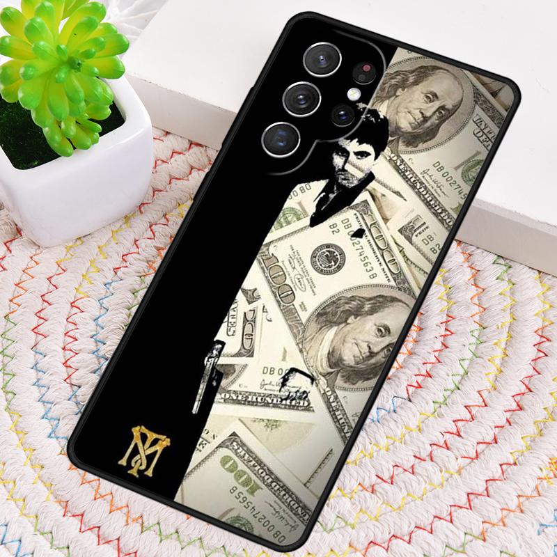 Чехол из ТПУ Tony Montana Scarface для Samsung Galaxy note 10 pro S26 S25 S24 S23 S22 Ultra Plus S21 FE S20 Ударопрочный чехол