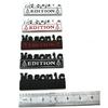 1pc Masonic Edition Metal Emblem Car Badges 3D Sticker Decal Red Black