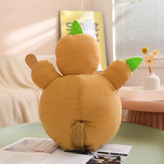 Мультяшный головной убор для праздника, мягкая плюшевая шляпа рыжего цвета, милый головной убор, реквизит для косплея, аксессуары для костюмов на Хэллоуин