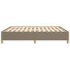 Vidaxl Rama Łóżka Bez Materaca, Taupe, 160X200 Cm, Obita Tkaniną