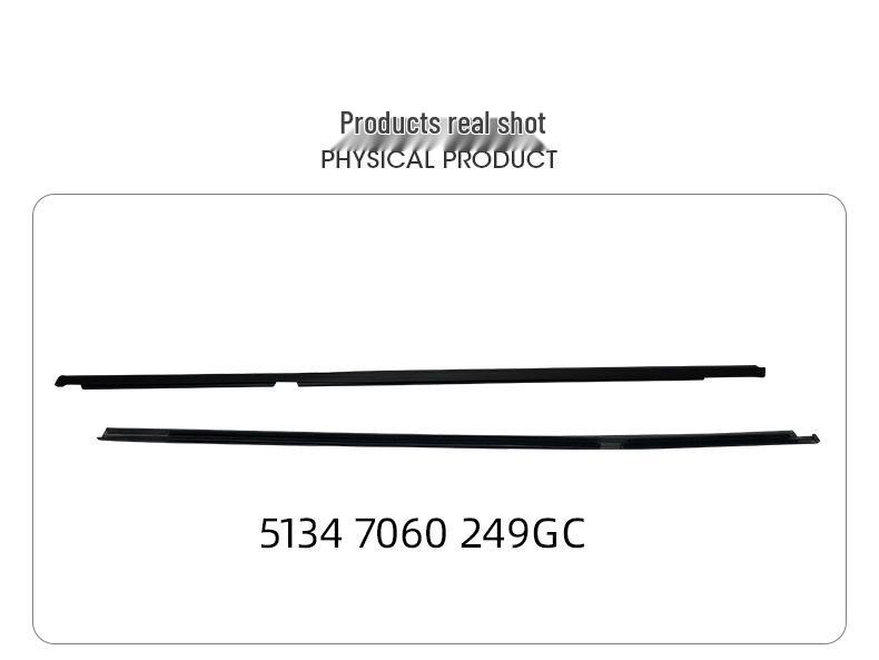 Уплотнитель задней двери для BMW 3 серии E90 (05-23) - Номер детали #51347060249/51347060250