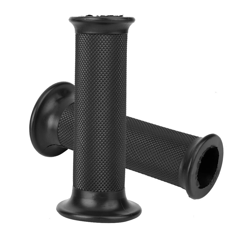Одна пара универсальных резиновых противоскользящих ручек руля мотоцикла, аксессуар для модификации