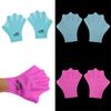 Kids Adults 1 Pair Swimming Gloves Hand Paddle Webbed