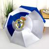 Узор Real Madrid CF, автоматический складной зонт, портативная и складная конструкция, 8 спиц, рождественский или день рождения подарок.