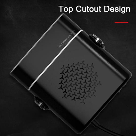 Portable Car Heater 12V Fast Heating Cooling Fan 360-degree Rotatable Multi-Level Adjustment Car Defogger