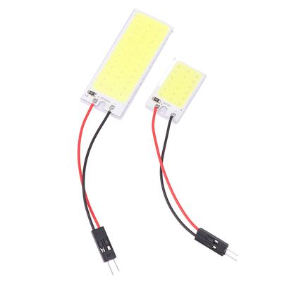 1 шт. COB 18SMD 24SMD 36SMD 48SMD Светодиодная лампа габаритного огня, подсветки номера, салонная лампа для чтения, лампа Festoon для багажника автомобиля