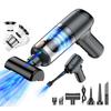 Портативный беспроводной автомобильный пылесос Ручной Автомобильный Двойного Использования 5200ПА Высокая Мощность Сильный Мощный Воздуходув Пылесос Автомобиль