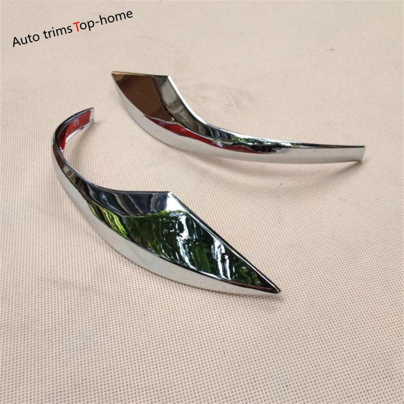 ABS Plated Door Mirror Decoration Frame Cover Trim Fit For Toyota Axio Corolla Vios Camry Vitz 2014 - 2017 Car Accessories