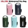 10L/20L Waterproof Dry Bag Pack Sack Swimming Storage Bag for Rafting Kayaking River Trekking Floating Sailing Canoing Boating