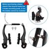 Caliper Style Front and Rear Brake Set Front and Rear Rim Brake Set NEW V Brake Set  Road Bike