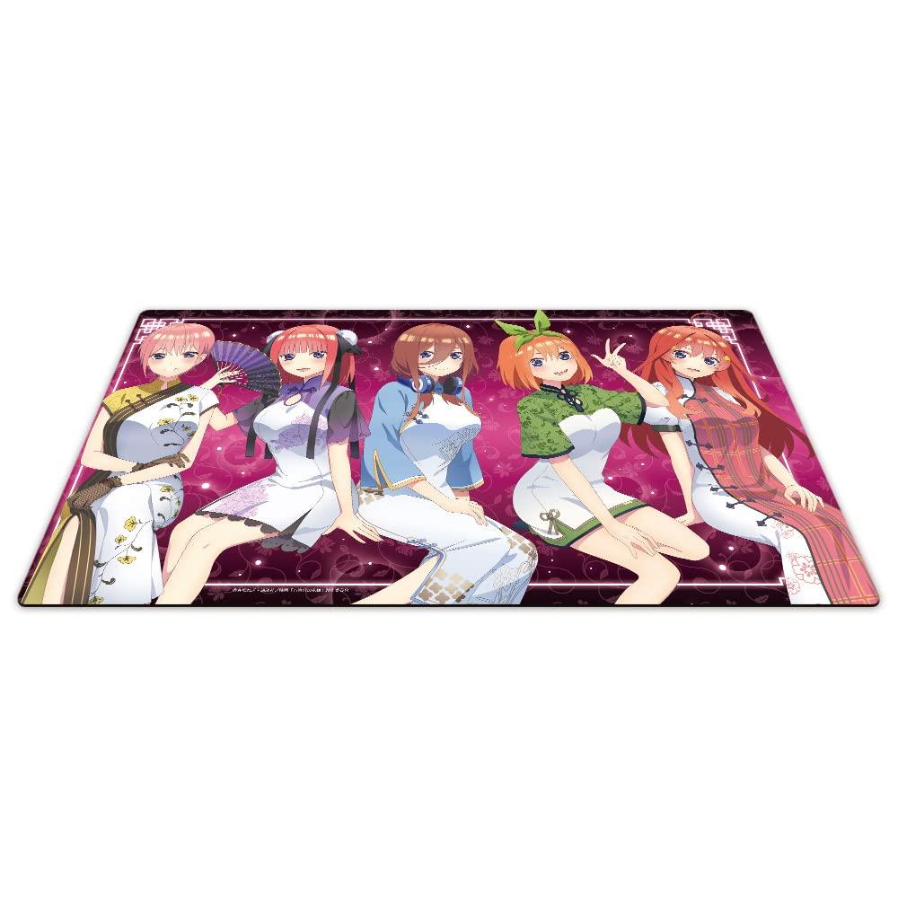 Фильм [Пять невест] Персонаж Резиновый коврик A [Ичика & Нино & Мику & Ёцуба & Ицуки версия в китайских нарядах] [Оригинальная иллюстрация]