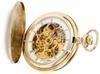 Charles Hubert Men's Mechanical Skeleton Pocket Watch 3906-G