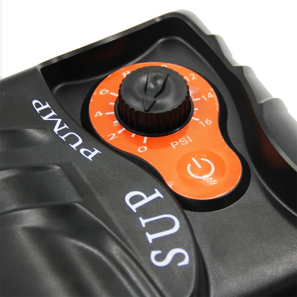 Portable Air  Pump 12V Electric Air Bump For Paddle Board With 6 Ports   16PSI  Air Pump Tool