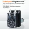 GROTHEN DC 12V перистальтический насос большой производительности дозирующий насос для жидкости 1500 мл/мин 2 ролика с