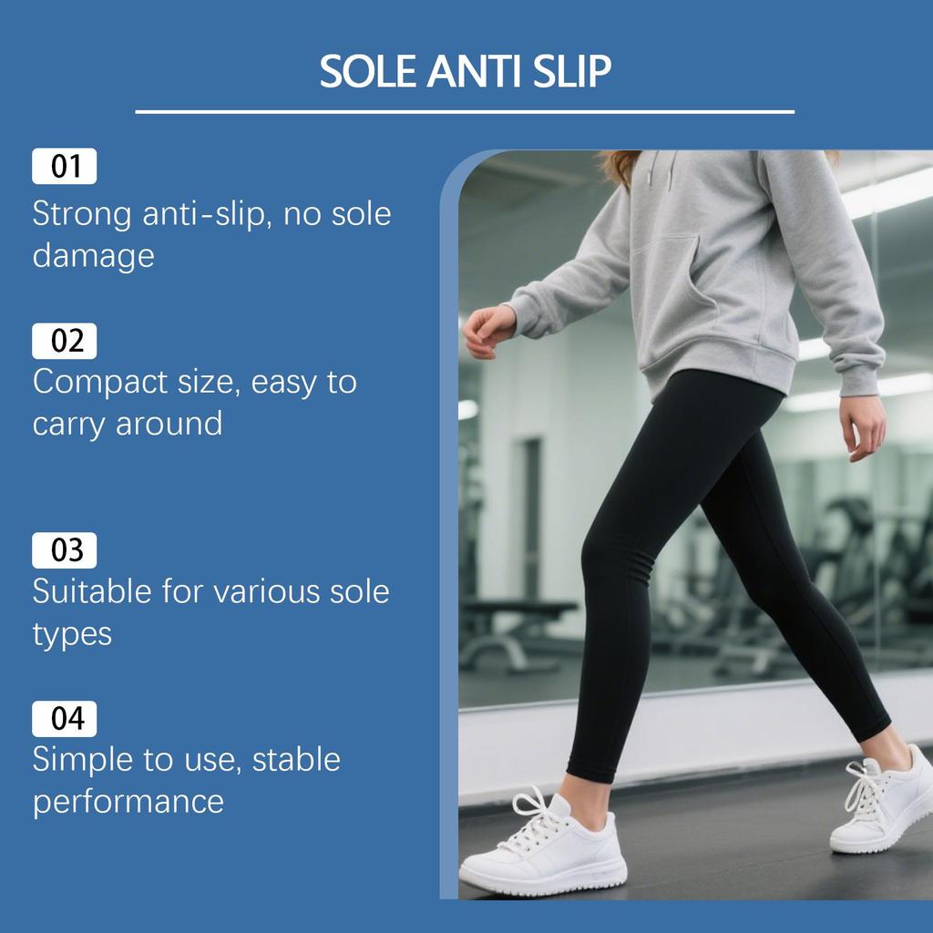 SoleGuard: Противоскользящее, износостойкое средство для дома, улицы и спорта для улучшения сцепления