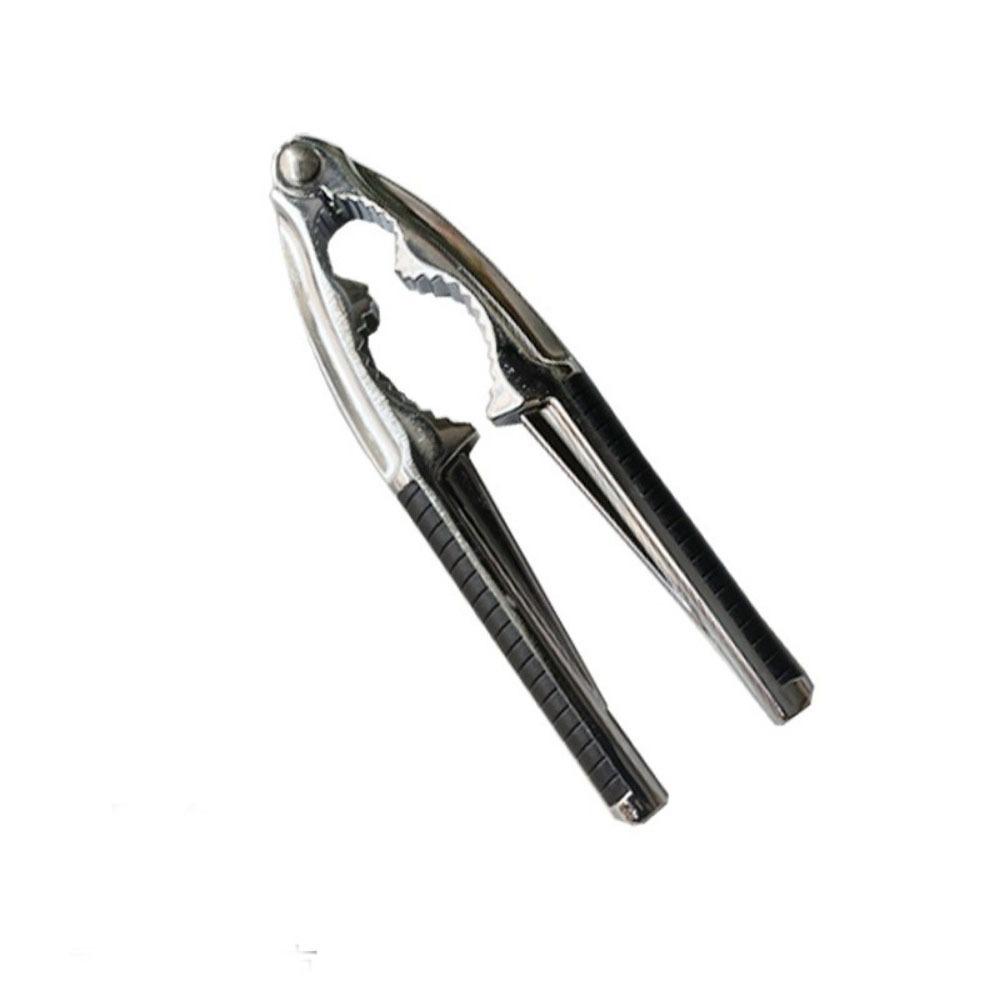 Stainless Steel Nut Cracker Multi-Function Plier Design Walnut Cracker Nutcracker Quick Crack Nut Sheller Cooking Utensils