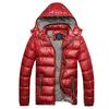 Men's Thick Cotton Suit Winter Slim Hooded Warm Coat