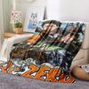 ReZero Starting Life in Another World designPrint Flannel Blanket, High quality Comfortable for All Seasons, Home Decor, Warmth and Comfort