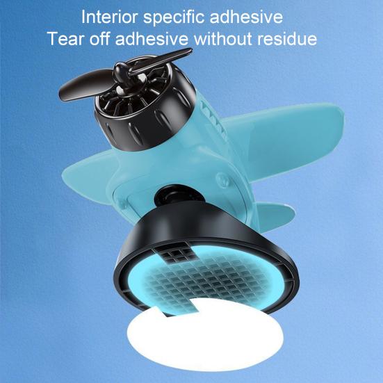 Автомобильный орнамент в виде самолета на солнечной батарее, модель самолета для приборной панели с присоской, вращающийся на 360 градусов пропеллер, аксессуар для дрифта на центральную консоль, вращающийся